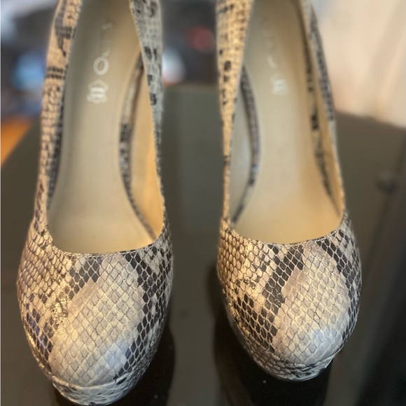 Aldo snake skin 6 inch stiletto - Picture 4 of 11